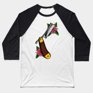 Straight razor Baseball T-Shirt